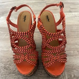 MASSIMO Bohemian Wedge Shoe